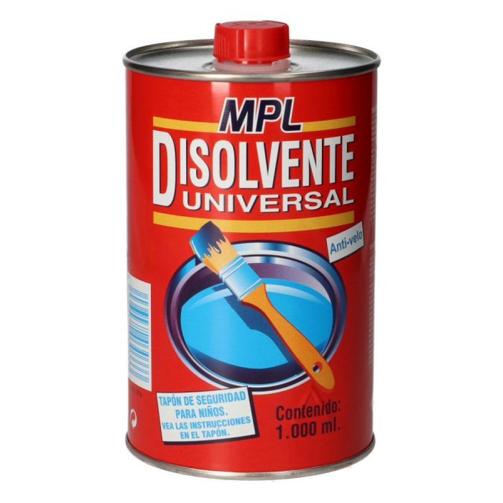 DISOLVENTE UNIVERSAL 1 LITRO BAYIC