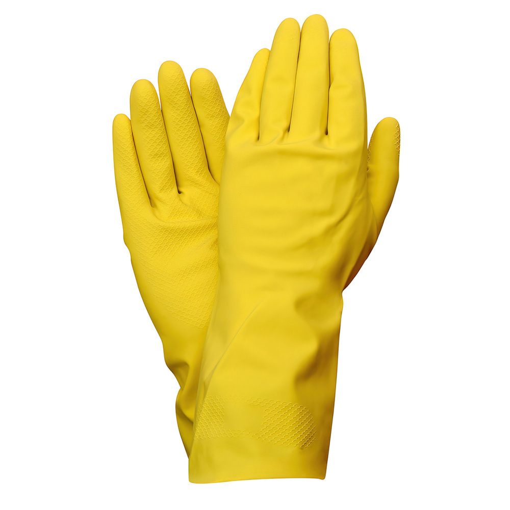 GUANTES LATEX 100   BASIC DOMESTICOS L