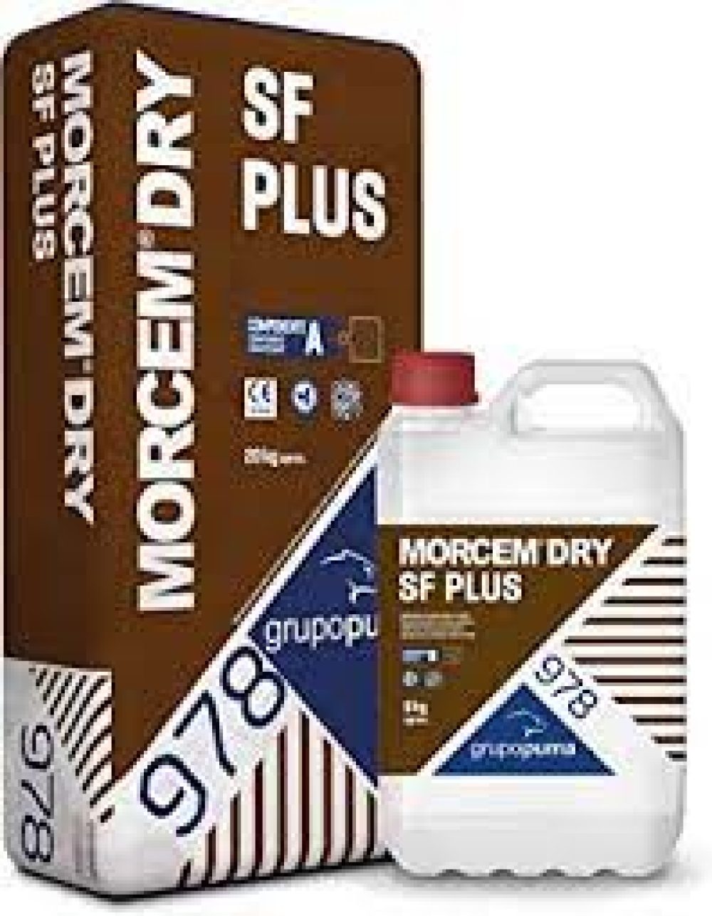 MORCEM DRY SF PLUS 20KG 6KG GRIS 978