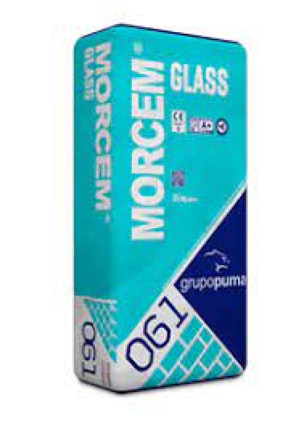 MORCEM GLASS 25 KG BLANCO 061