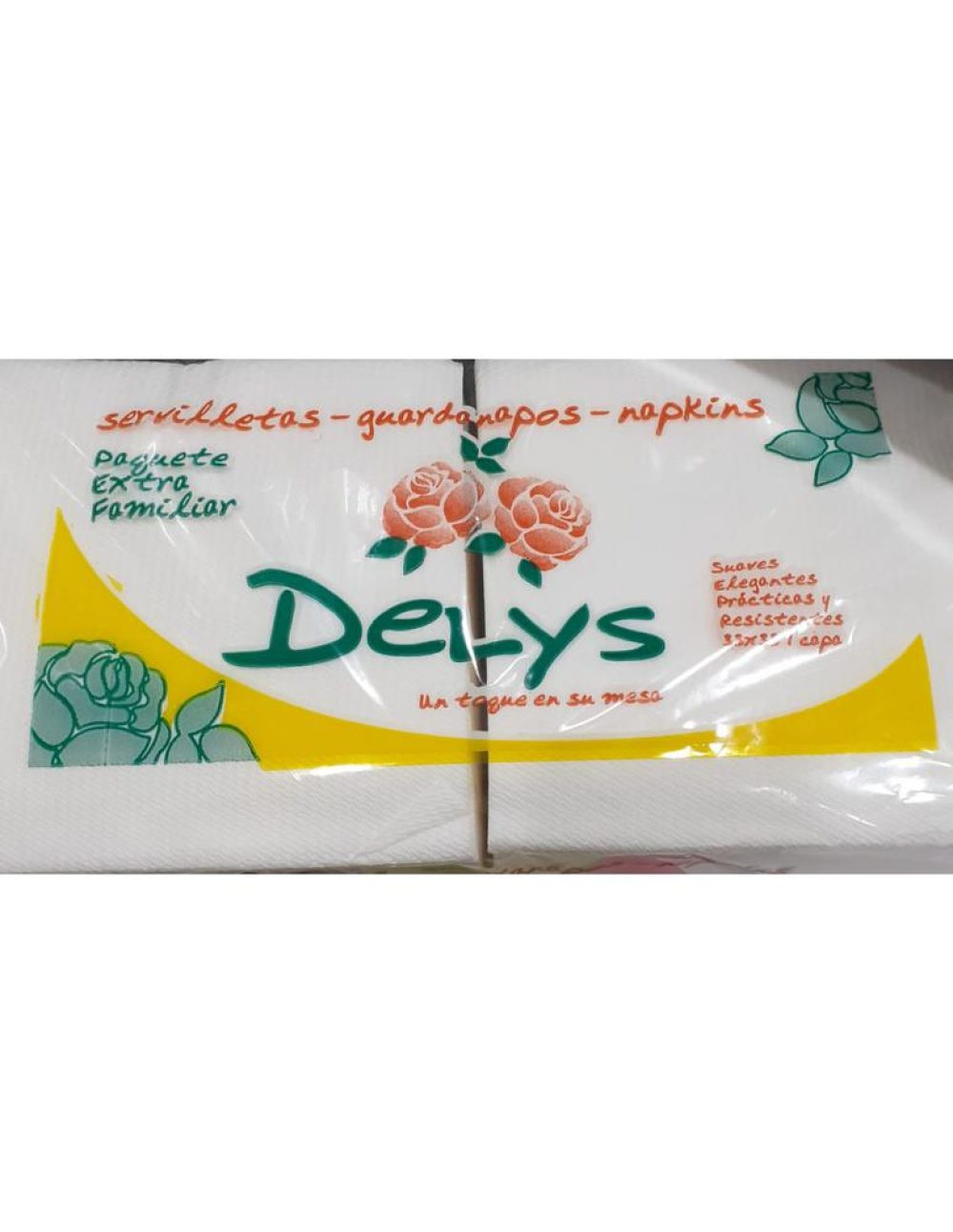 SERVILLETAS DELYS PAQUETE ESTRA FAMILIAR