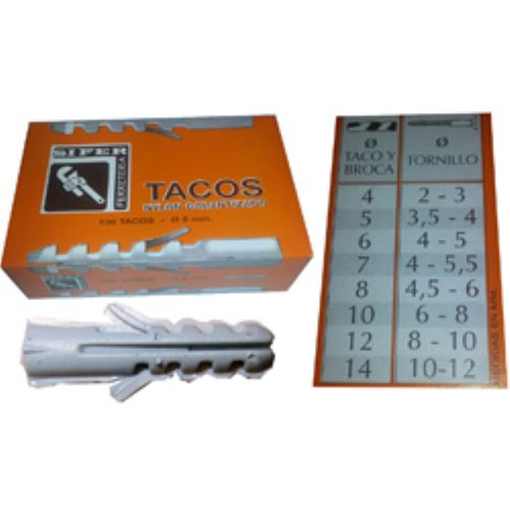 SIFER TACO NYLON 10X50